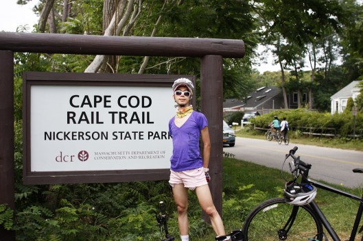 鱈魚角單車道終點！