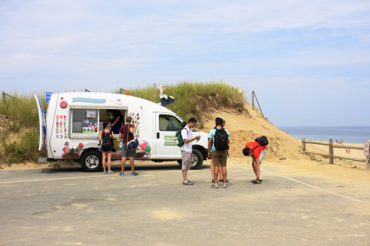 美國風景區很常見的冰淇淋車