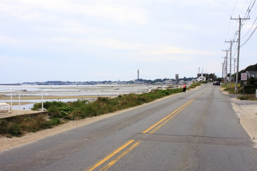 遠處普羅文斯敦天際線