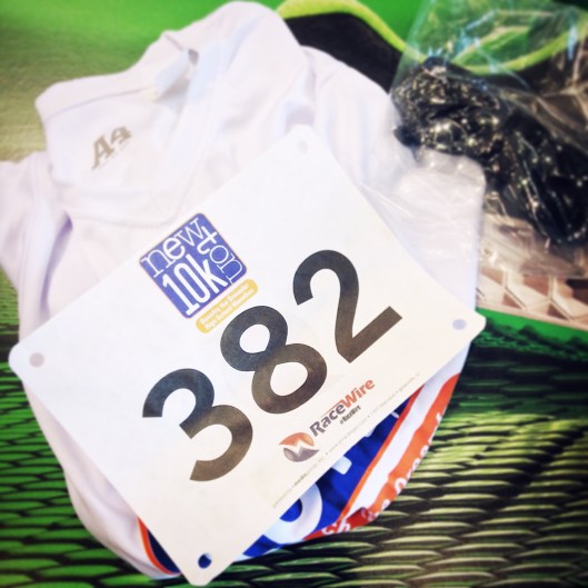 號碼布與紀念品