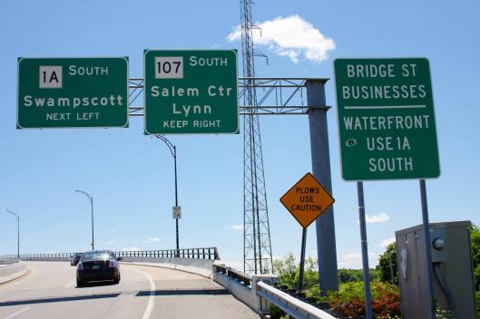 從Beverly一側上橋的景觀(去年六月舊照)